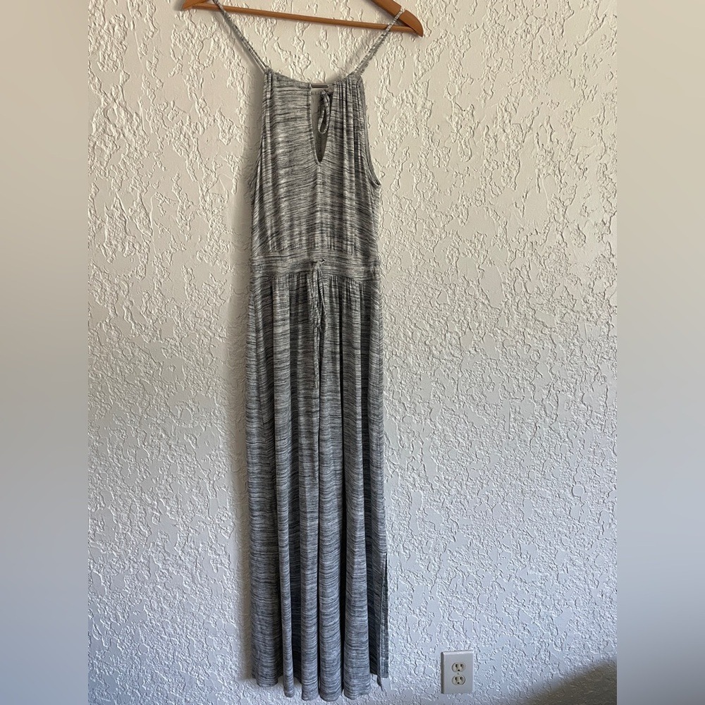 Banana Republic Grey Knit Patio Maxi Dress XS - Picture 3 of 8